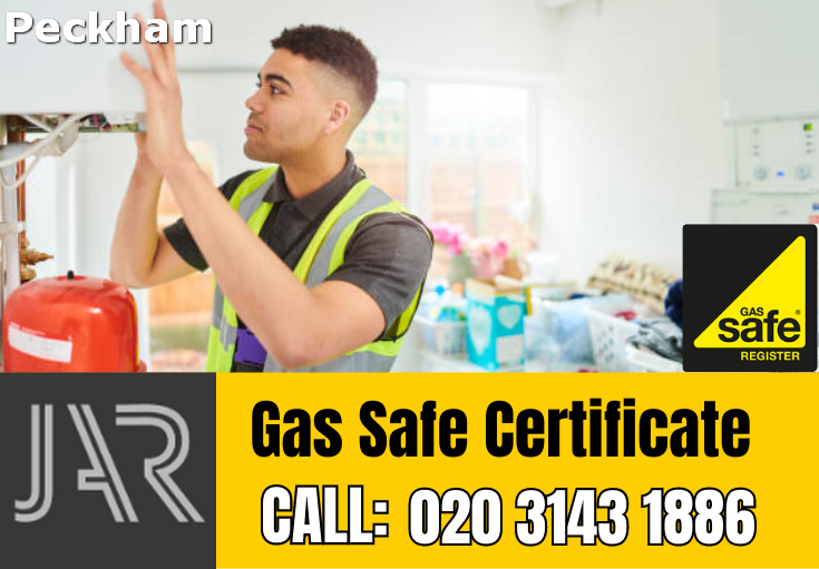 gas safe certificate Peckham